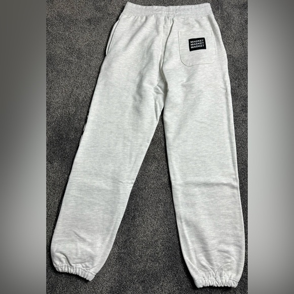 NWT 2022 M@RKET Lightest Boots Sweatpants Ash Grey‎ MEN sz M - Picture 8 of 9